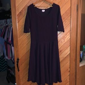 LuLaRoe Dress Purple 3X